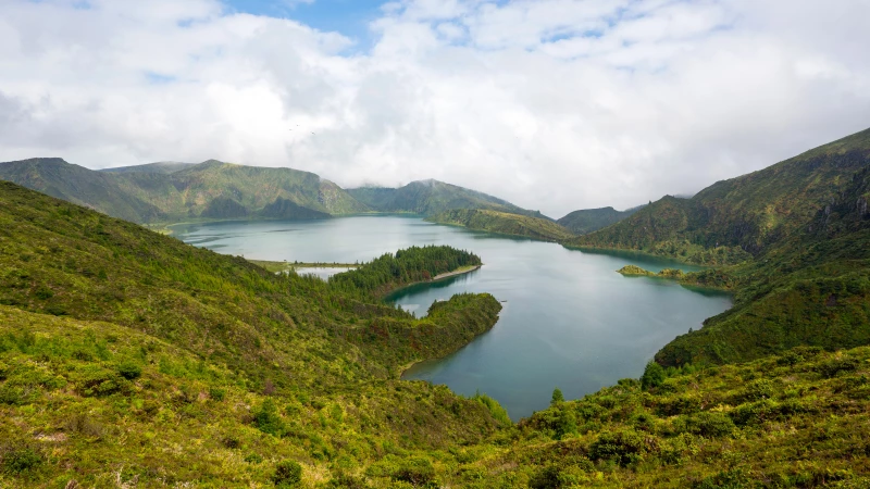 Lagoa do Fogo auf Sao Miguel