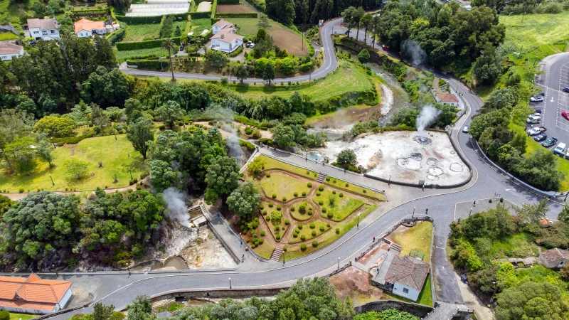 Caldeiras in Furnas auf Sao Miguel