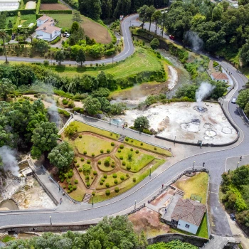 Caldeiras in Furnas auf Sao Miguel