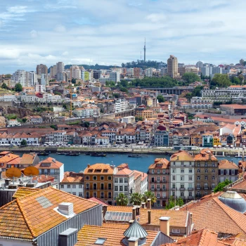 Douro Fluss vom Miradouro da Vitoria