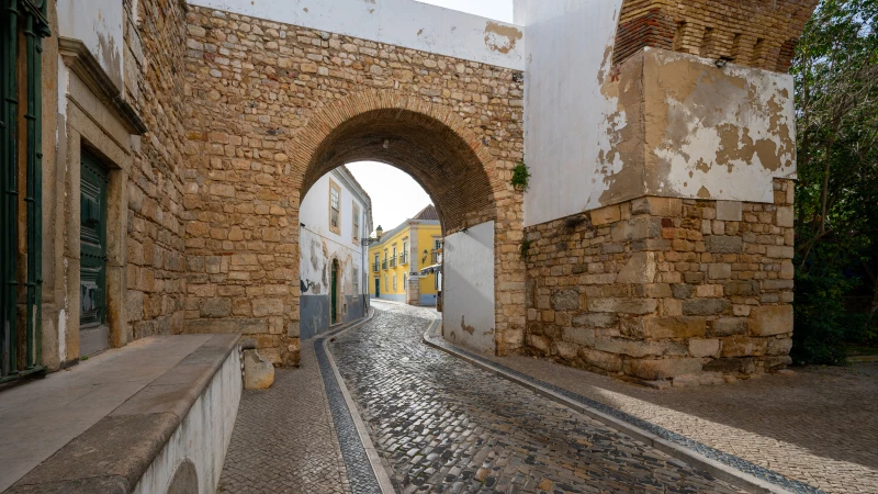 City gate in Faro