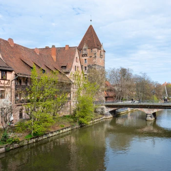 Walk through the old town of Nuremberg