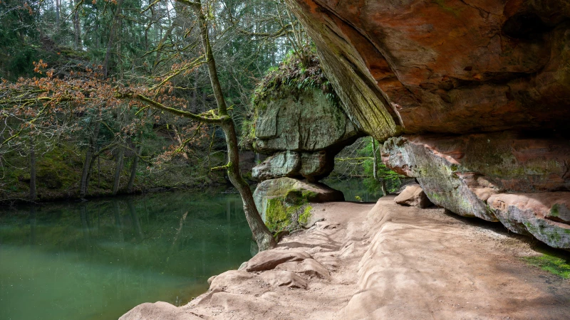 Breakthrough in the Schwarzachklamm