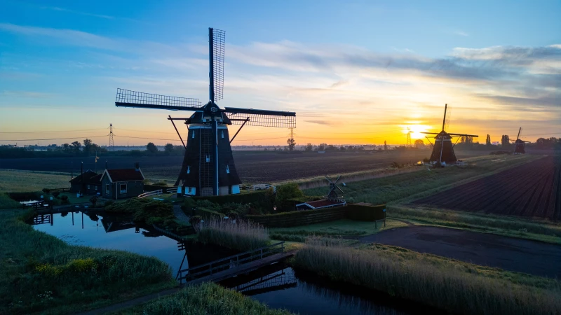 Windmühlen Niederlande Windmühlen Niederlande