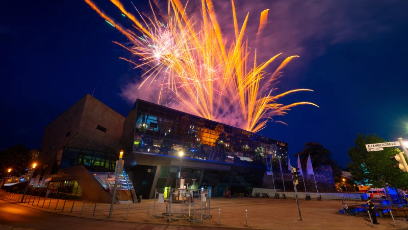Abschlussfeuerwerk am Heinerfest 2024 Abschlussfeuerwerk am Heinerfest 2024