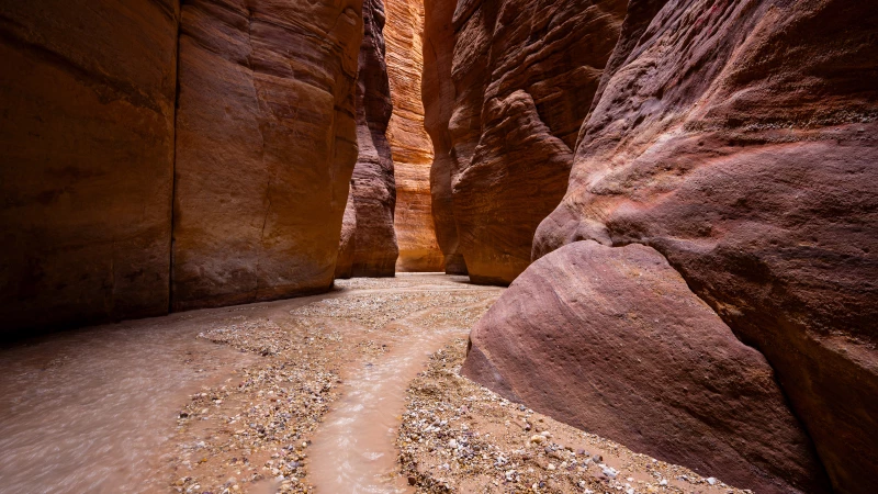 Wadi Numeira in Jordanien Wadi Numeira in Jordanien