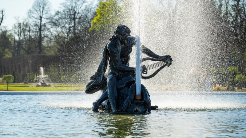Arion Fountain in Schwetzingen Palace