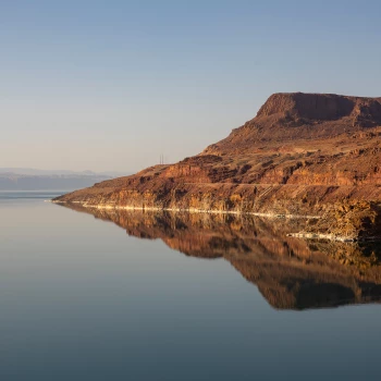 Spiegelbild am Toten Meer