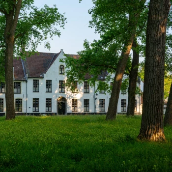 Begijnhof am Morgen