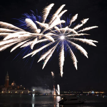 Silvesterfeuerwerk in Venedig