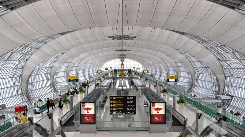 Terminal at Bangkok Airport