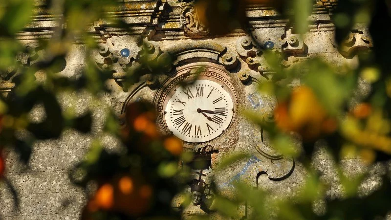 Old clock in Arcos de la Frontera