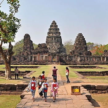 Phimai: Geschichtspark Prasat Phimai und Sai Ngam