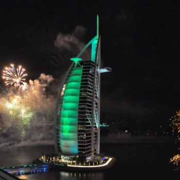 New Years Eve in Dubai at Burj Al Arab