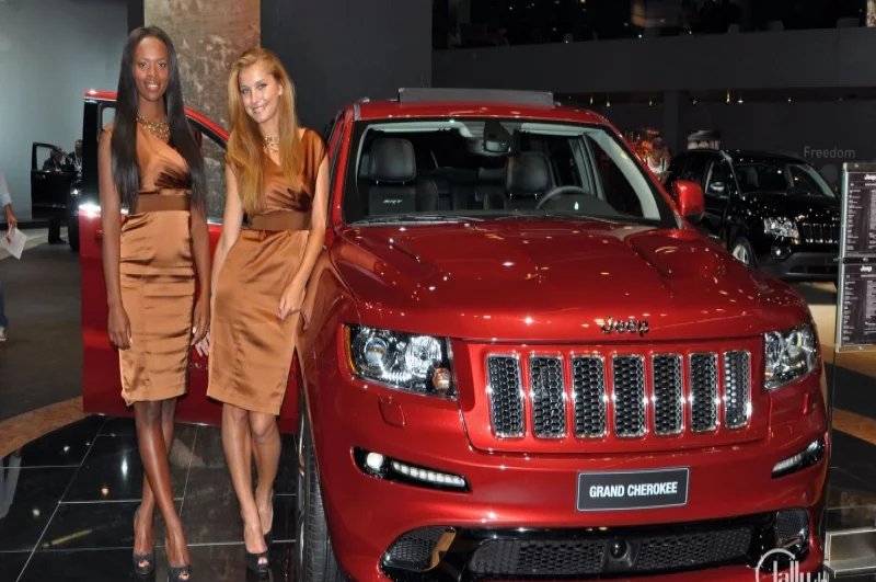 Models auf der IAA Frankfurt - Jeep