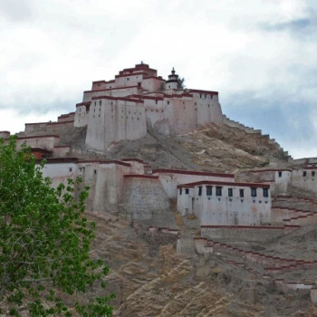 The castle-fortress of Gyantse