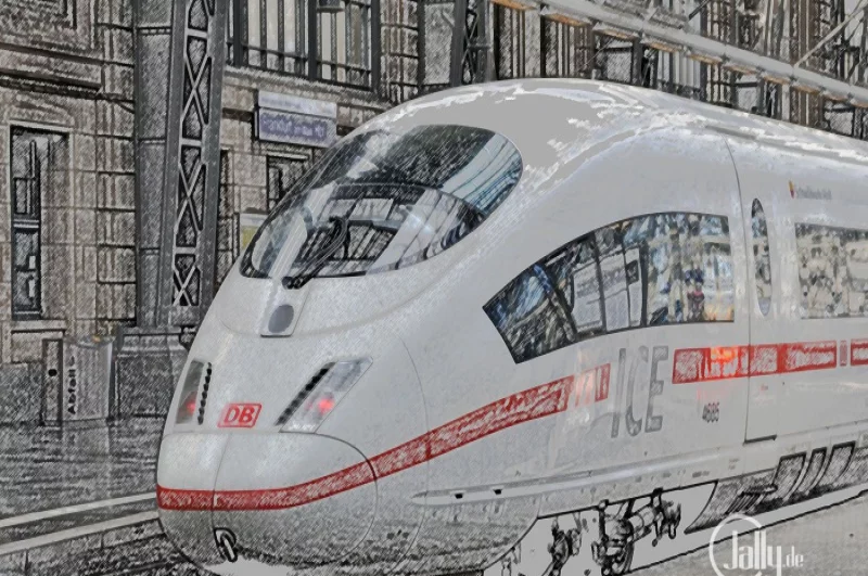 Deutsche Bahn ICE Schw bisch Hall