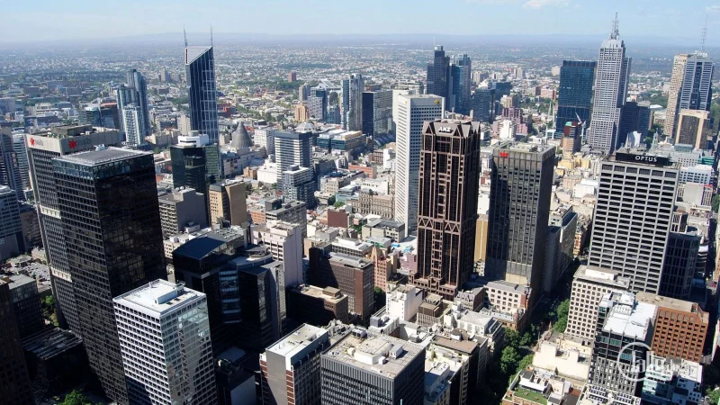 Aussicht vom Rialto Tower in Melbourne